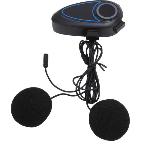 Casque Bluetooth avec Une Excellente qualité Sonore pour Les Motards, IPX6, Résistant à la Pluie, Longue Durée de Vie de la Batterie, Haut-parleurs 40mm (1/5)