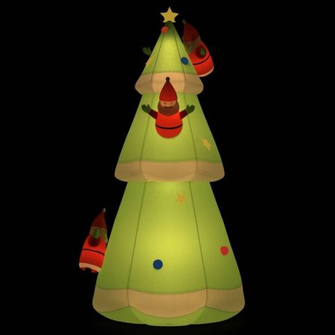 Sapin de Noël gonflable avec lumières LED, 500 cm (1/5)