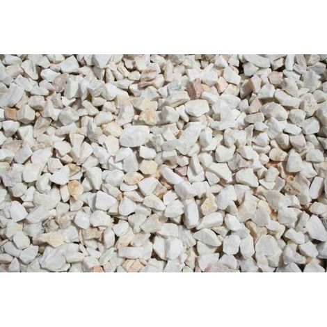 Granulats de marbre blanc MARIANNA 8-16 mm 5 kg