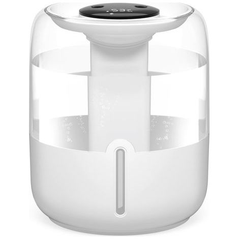 Humidificateur d’air Chambre 3.8L Cool Mist Top-Fill, 36dB Ultra-Silencieux, 36H Autonomie Humidificateur d'air, 3 Modes, Arrêt Auto, Veilleuse Bébé & Plantes (1/5)