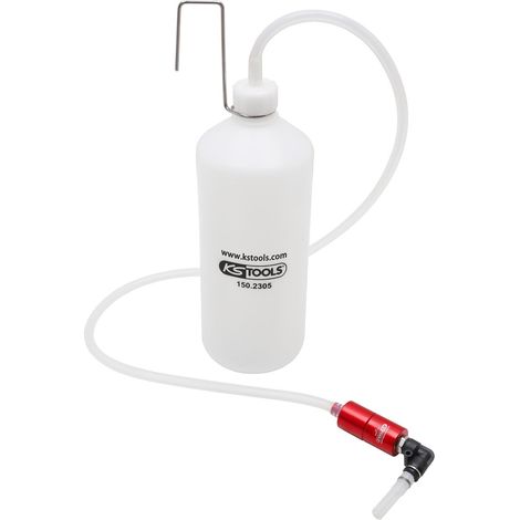 KS TOOLS purgador de frenos con botella recolectora - 150.2305 (1/4)