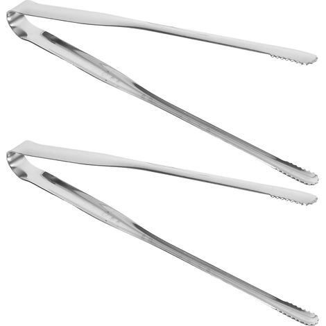 Lot de 2 pinces japonaises pour barbecue coréen - En acier inoxydable - Pour barbecue, cuisson, nourriture marine - Couleur : (1/5)