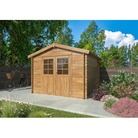 Casetta in legno impregnato Rita 296x296 cm