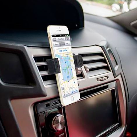DLH - Support smartphone pour grille de ventilation (1/3)