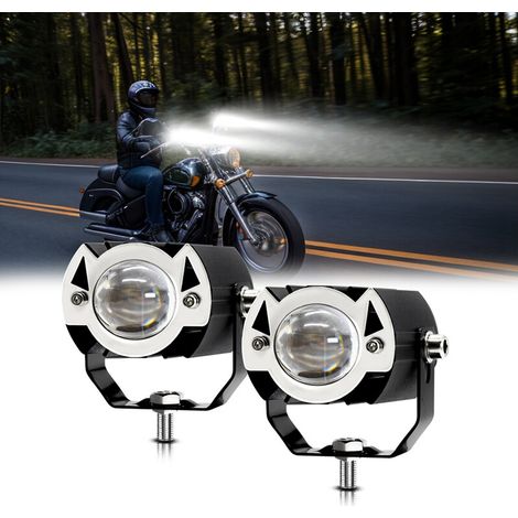 Luci a LED, 60W 6000lm Luci fuoristrada a LED bicolore ambra/giallo bianco Luci fendinebbia di guida Luci di lavoro ausiliarie Pod (1/2)