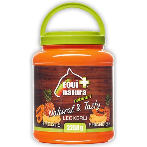 Equinatura Naturkost Leckerli Banane/Ananas/Papaya 2250 g Obst Pferdefutter