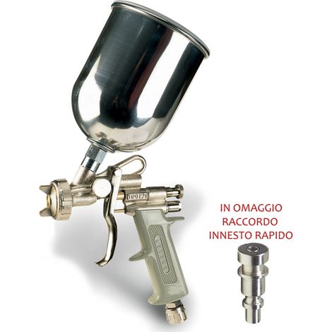 Aerografo E 70 professionale ASTURO pistola aria verniciatura verniciare 500 cc ugello Ø 1,6 mm