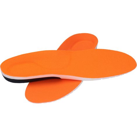 Paire semelles amortissantes anti-fatigue homme femme randonnée course marche sport T35-40 8,8x25,8x6,4cm (1/5)
