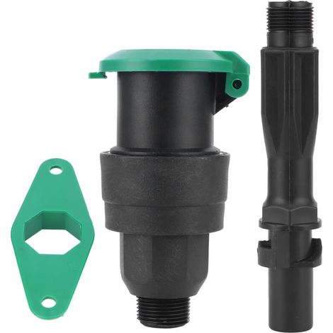 3 pièces raccords rapides d'irrigation G3/4 pour arrosage pelouse et jardin