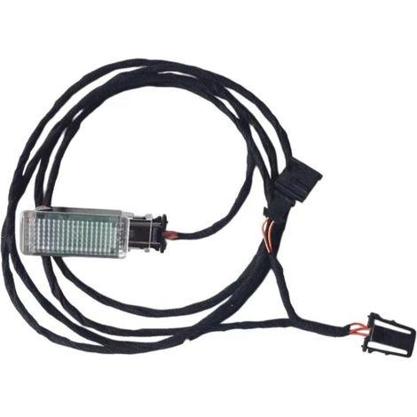 LED-Fußraumleuchte mit Kabelbaum passend für VW Magotan B7/B8/CC/Golf7/Jetta/Tiguan – 5GG947409 (1/4)