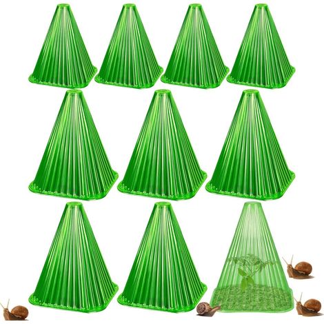 Chapeau de soleil pour plantes - Protection contre le gel et les escargots (1/5)