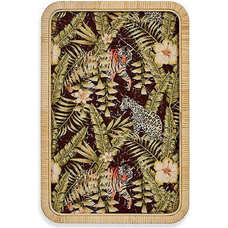 BigBuy Home S3604948 Samt-Leinwand, verschiedene Materialien, mehrfarbig, 2 X 60 X 40 Cm (1/2)