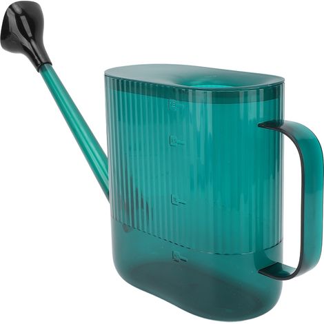 Arrosoir d'intérieur 1,8 L en PP multifonctionnel à long bec verseur pour plantes de jardin et fleurs, vert (1/5)