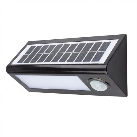 Korpass Solar-LED-Wandleuchte mit Sensor 27 cm 8 W kalt