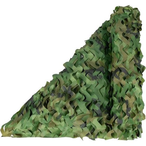 Tarnnetze Große Tarnnetzrolle Tarnschutznetz Sonnenschutznetz Tarnnetz Outdoor Tarnnetze für Tarnung, Jagd und militärische Dekoration Perfekter (1/5)