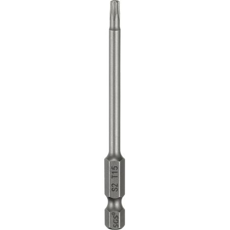 Embout Tournevis T15 Torx Pointe Magnétique 6 Pointes Étoile (1/5)