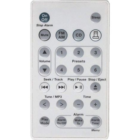 Ersatzfernbedienung für Bose Wave Musiksystem AWR1B1 AWR1B2 AWRCC1 AWRCC2 AWRCC3 (1/2)