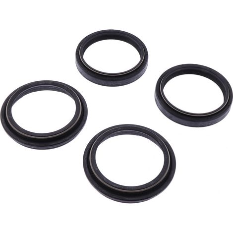 Paraoli forcella anteriore JMP per Kayaba 43mm con tappi per Beta / Ducati / Honda / Kawasaki / Suzuki / Triumph / V