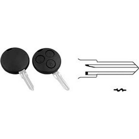 1PZ COVER CHIAVI PER AUTO SMART YM23RS8 - YM23RS8 - 3 bottoni