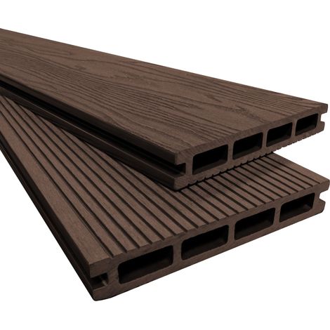 Composite Decking Boards x 5 – Brown