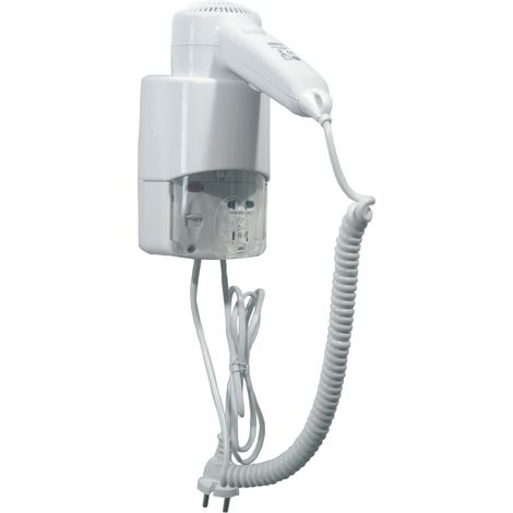 MEDICLINICS SC0030 Secador de Pelo Blanco con Enchufe - ref: SC0030 (1/2)