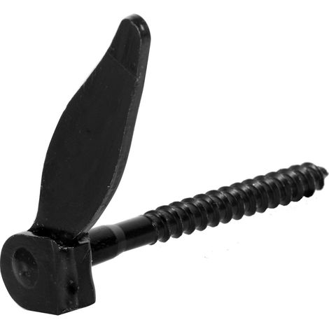 Arrêt Marseillais à tirefond 110mm noir