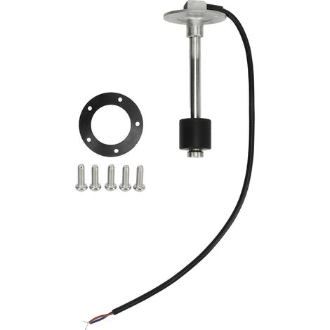 Jauge à carburant marin 6 pouces 150mm, capteur de niveau eau/essence pour bateau, remplacement camping-car 0‑190 Ohms norme UE M5 (1/5)