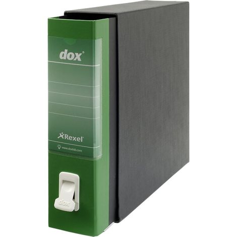 Classificatore compilabile Rexel Dox 1 Verde A4 (1/3)