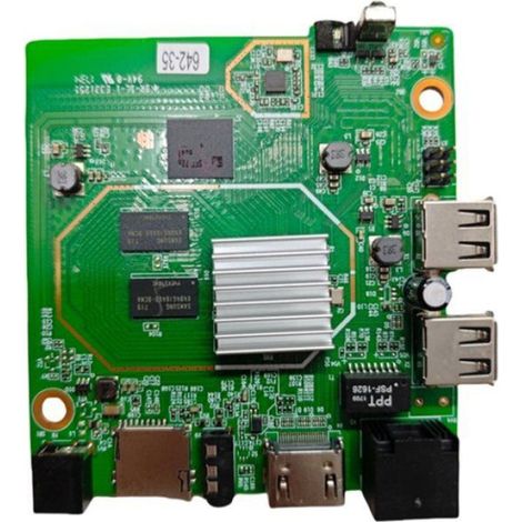 Décodeur Réseau HD 1 Go 8 Go WiFi Boîtier TV Intelligent pour Jeux à Domicile Carte de Circuit Imprimé (PCBA) (1/5)