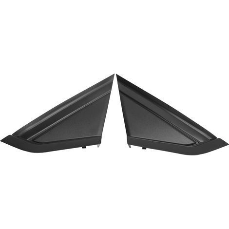 Garniture de plaque triangulaire de rétroviseur 9647011377, couvercle de moulage d'angle de porte de remplacement pour citroën C4 2004 à 2010, Style régulier (1/5)
