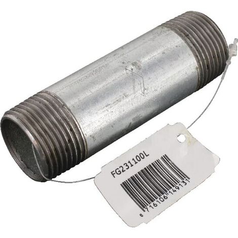 Nipplo prolunga M/M zincato 1" x 100 mm UNIVERSALE FG231100L
