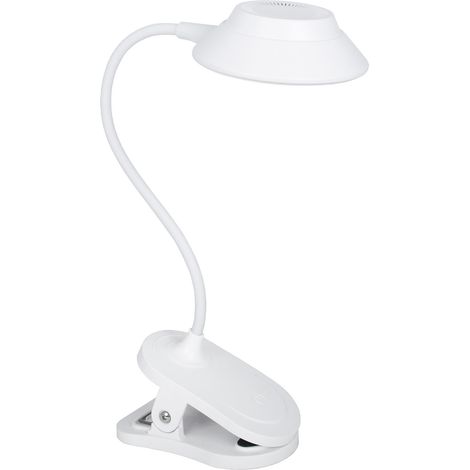 Flexo serie KLIP 5W LED con pinza en blanco. (1/3)
