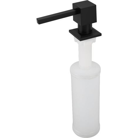 Kitchen Sink Dispenser Metal Rotating Pump 350ml Countertop