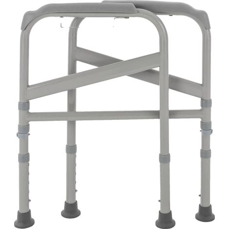 Estructura de soporte para inodoro, barandilla de seguridad, agarre antideslizante, gris oscuro. (1/2)