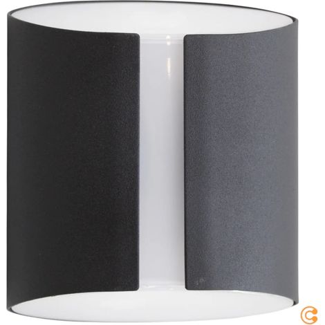 [NEUWERTIG] B-Ware Nordlux Led Außenwandlampe Wandleuchte Grip Smart Home Cct Schwarz Bluetooth