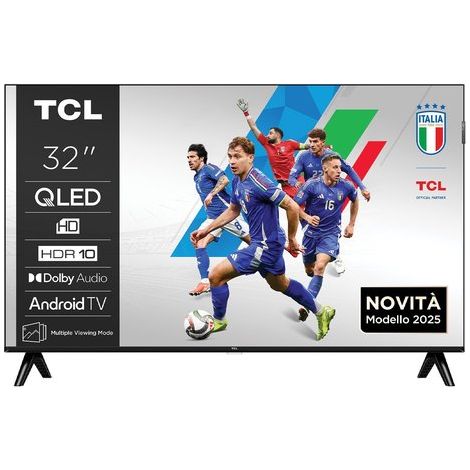 Televisore TCL 32S49K Full HD con Smart TV, HDMI e USB, Design Slim e Modern