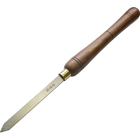 Faithfull HSS Wood Turning Chisel – 15mm Parting Tool, 410mm Length (1/3)