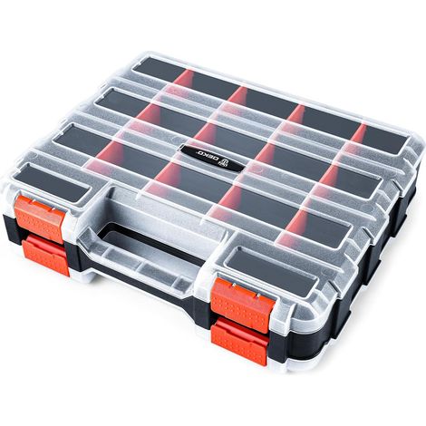 Rangement Visserie Double Face, Boîte Plastique modulable (1/5)