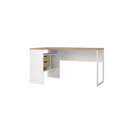 KIT SCRIVANIA FUNCTION PLUS ANG 145X81X77CM BIAN/QUER