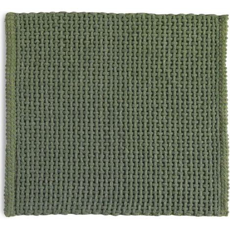 Tappeto Knot 50x50 Verde