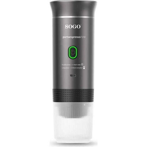 Machine à café sogo caf-ss-5622 pompe 20 BAR batterie 7500mAh (1/3)