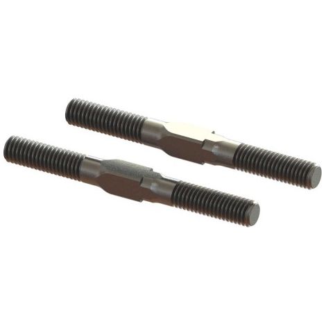 ARRMA Steel Turnbuckle M5x50mm Silver (2): EXB