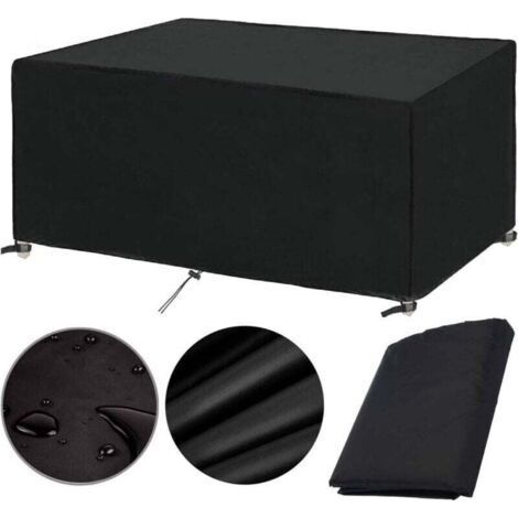 Garden Furniture Cover 200x100x75cm Protective Tarpaulin for Garden Tables and Outdoor Furniture - Waterproof, Windproof, UV-Resistant, Cold-Resistant Oxford Fabric Furniture Cover (200x100x75cm) (1/4)