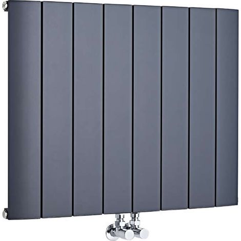 Radiateur Design Horizontal Aluminium – Anthracite – 60 x 75.5cm – Aurora