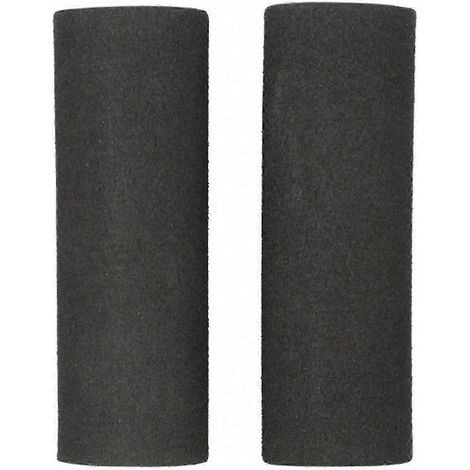 Poignées mousse antidérapantes pour guidon moto, lot de 2, réduction des vibrations, confort de conduite, manchons en mousse à enfiler, antidérapants, universels, pour une prise en main douce et stabl (1/5)