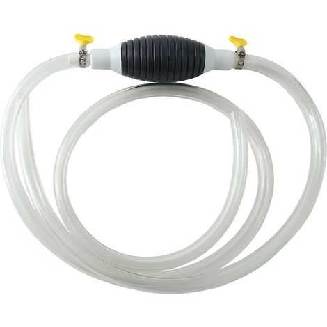 Handpumpe für Flüssigkeitstransfer mit 2 m Schlauch und Klemmen (1/5)
