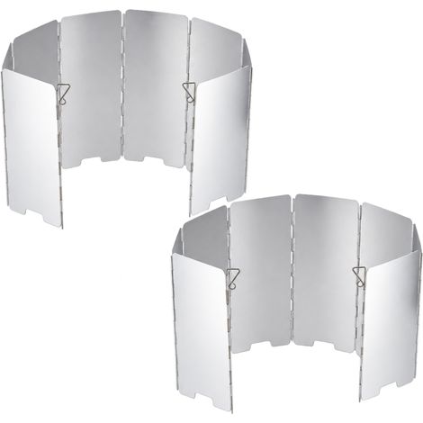 Wind Shield for Burner - Camping Accessory, 2-Pack (1/5)