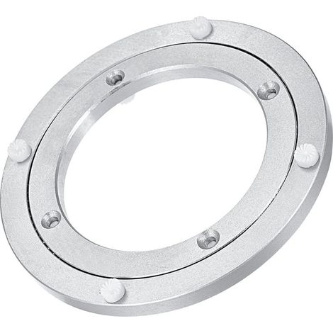 5,5" Aluminium Rotatif Pivotant Support Paresseux Base Platine pour Commerce Exhibition Affichages Table Plaque Tournante (1/5)