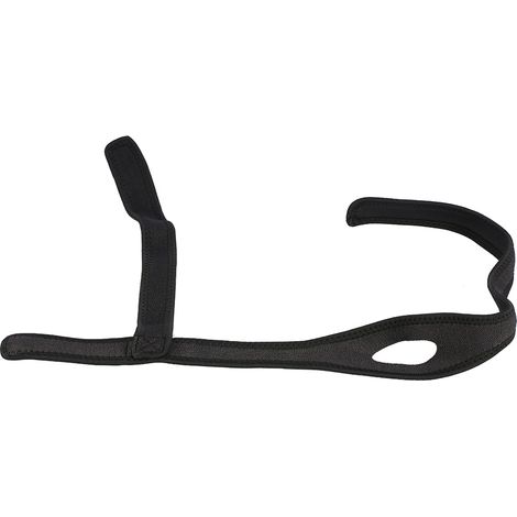 Sangle de Soutien pour Menton Anti-Ronflement - Noir - Homme et Femme (1/5)
