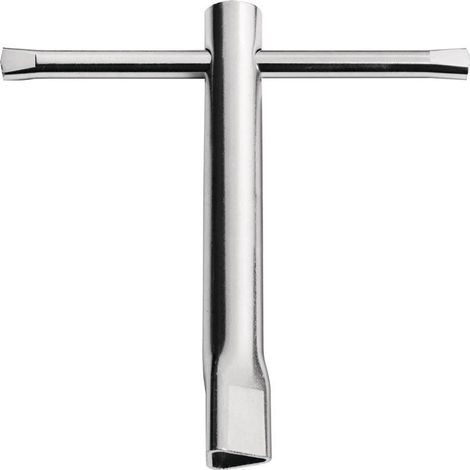 Embout à clé triangulaire DIN 22417 A taille M10 longueur 140 mm galvanisé (1/2)